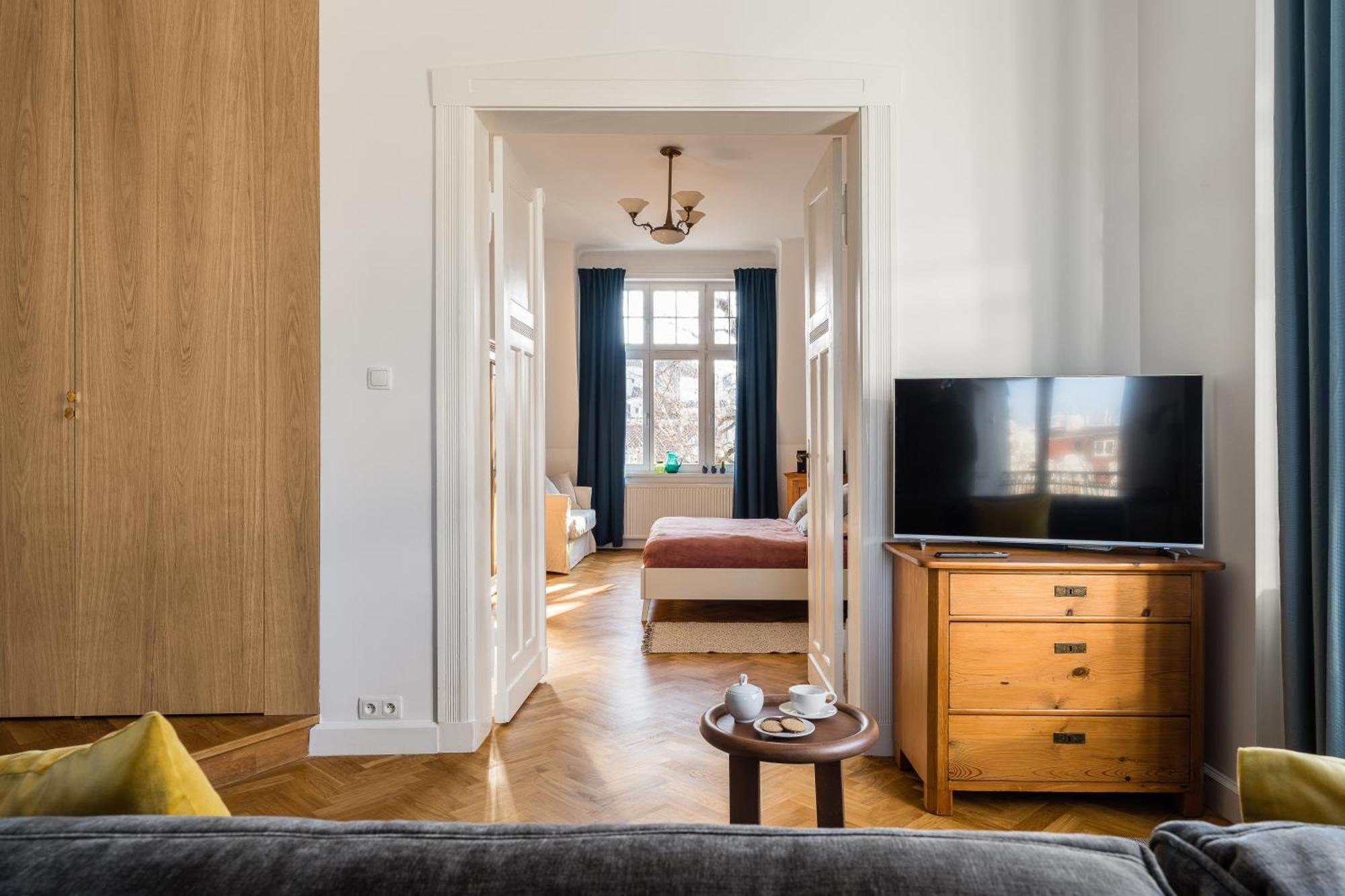 Sanhaus Apartments - Chopina 13 - Apartamenty W Centrum, 5 Minut Od Plazy I Deptaka Sopot Kamer foto